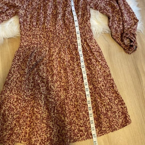 Aeo Off The Shoulder Print Dress - NWOT! - Picture 9 of 10